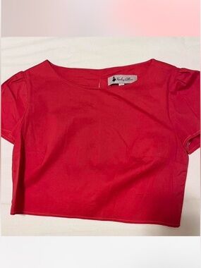 Kenley Collins Red Top As Seen On Ariana Grande